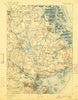 Salem Massachusetts Historical topographic map, 1:62500 scale, 15 X 15 Minute, Year 1893