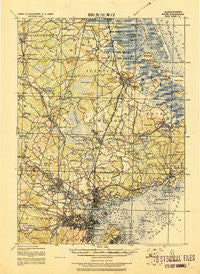 Salem Massachusetts Historical topographic map, 1:62500 scale, 15 X 15 Minute, Year 1919