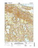 Sandwich Massachusetts Current topographic map, 1:24000 scale, 7.5 X 7.5 Minute, Year 2015