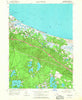 Sandwich Massachusetts Historical topographic map, 1:24000 scale, 7.5 X 7.5 Minute, Year 1957