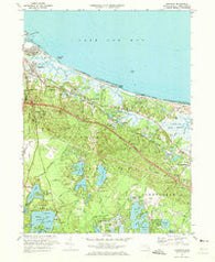 Sandwich Massachusetts Historical topographic map, 1:24000 scale, 7.5 X 7.5 Minute, Year 1972