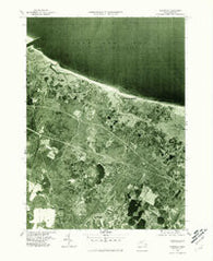 Sandwich Massachusetts Historical topographic map, 1:25000 scale, 7.5 X 7.5 Minute, Year 1977