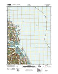 Scituate Massachusetts Historical topographic map, 1:24000 scale, 7.5 X 7.5 Minute, Year 2012