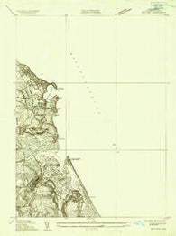 Scituate Massachusetts Historical topographic map, 1:24000 scale, 7.5 X 7.5 Minute, Year 1935