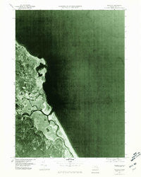Scituate Massachusetts Historical topographic map, 1:25000 scale, 7.5 X 7.5 Minute, Year 1977