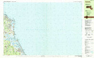 Scituate Massachusetts Historical topographic map, 1:25000 scale, 7.5 X 15 Minute, Year 1984