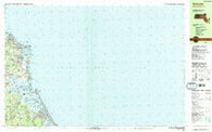 Scituate Massachusetts Historical topographic map, 1:25000 scale, 7.5 X 15 Minute, Year 1984