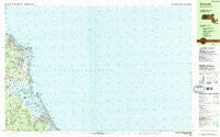 Scituate Massachusetts Historical topographic map, 1:25000 scale, 7.5 X 15 Minute, Year 1984