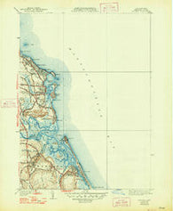 Scituate Massachusetts Historical topographic map, 1:31680 scale, 7.5 X 7.5 Minute, Year 1940
