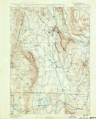 Sheffield Massachusetts Historical topographic map, 1:62500 scale, 15 X 15 Minute, Year 1891