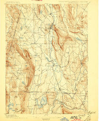 Sheffield Massachusetts Historical topographic map, 1:62500 scale, 15 X 15 Minute, Year 1897
