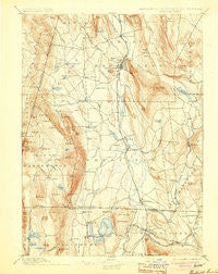 Sheffield Massachusetts Historical topographic map, 1:62500 scale, 15 X 15 Minute, Year 1897