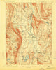 Sheffield Massachusetts Historical topographic map, 1:62500 scale, 15 X 15 Minute, Year 1897