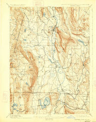 Sheffield Massachusetts Historical topographic map, 1:62500 scale, 15 X 15 Minute, Year 1897