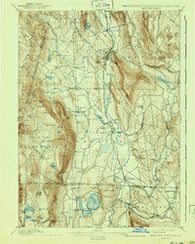Sheffield Massachusetts Historical topographic map, 1:62500 scale, 15 X 15 Minute, Year 1897