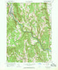 Shelburne Falls Massachusetts Historical topographic map, 1:24000 scale, 7.5 X 7.5 Minute, Year 1961