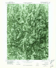 Shelburne Falls Massachusetts Historical topographic map, 1:25000 scale, 7.5 X 7.5 Minute, Year 1975