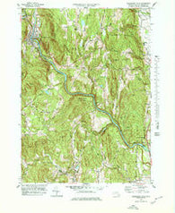 Shelburne Falls Massachusetts Historical topographic map, 1:25000 scale, 7.5 X 7.5 Minute, Year 1978