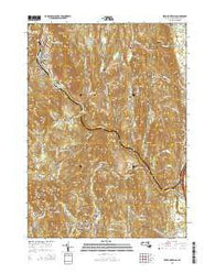 Shelburne Falls Massachusetts Current topographic map, 1:24000 scale, 7.5 X 7.5 Minute, Year 2015