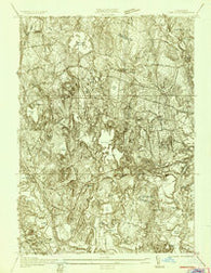 Shirley Massachusetts Historical topographic map, 1:24000 scale, 7.5 X 7.5 Minute, Year 1935