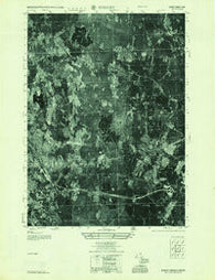 Shirley Massachusetts Historical topographic map, 1:25000 scale, 7.5 X 7.5 Minute, Year 1955