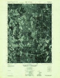 Shirley Massachusetts Historical topographic map, 1:25000 scale, 7.5 X 7.5 Minute, Year 1955