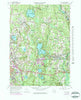 Shirley Massachusetts Historical topographic map, 1:25000 scale, 7.5 X 7.5 Minute, Year 1965