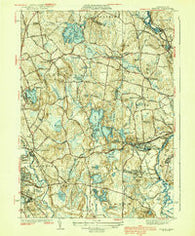 Shirley Massachusetts Historical topographic map, 1:31680 scale, 7.5 X 7.5 Minute, Year 1939