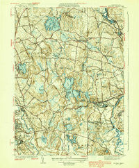 Shirley Massachusetts Historical topographic map, 1:31680 scale, 7.5 X 7.5 Minute, Year 1939