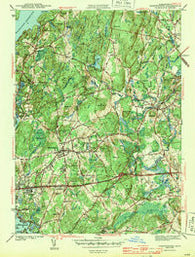 Shrewsbury Massachusetts Historical topographic map, 1:31680 scale, 7.5 X 7.5 Minute, Year 1943