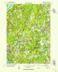 Shrewsbury Massachusetts Historical topographic map, 1:31680 scale, 7.5 X 7.5 Minute, Year 1953