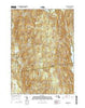 Shutesbury Massachusetts Current topographic map, 1:24000 scale, 7.5 X 7.5 Minute, Year 2015