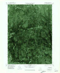 Shutesbury Massachusetts Historical topographic map, 1:25000 scale, 7.5 X 7.5 Minute, Year 1975