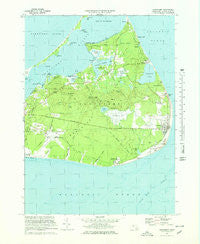 Siasconset Massachusetts Historical topographic map, 1:25000 scale, 7.5 X 7.5 Minute, Year 1972