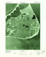 Siasconset Massachusetts Historical topographic map, 1:25000 scale, 7.5 X 7.5 Minute, Year 1977