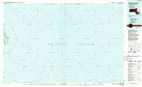 Siasconset Massachusetts Historical topographic map, 1:100000 scale, 30 X 60 Minute, Year 1986