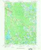 Snipatuit Pond Massachusetts Historical topographic map, 1:24000 scale, 7.5 X 7.5 Minute, Year 1962