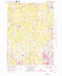 Somerset Massachusetts Historical topographic map, 1:25000 scale, 7.5 X 7.5 Minute, Year 1967