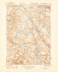 South Sandisfield Massachusetts Historical topographic map, 1:31680 scale, 7.5 X 7.5 Minute, Year 1948