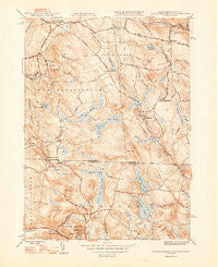 South Sandisfield Massachusetts Historical topographic map, 1:31680 scale, 7.5 X 7.5 Minute, Year 1948