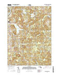 South Groveland Massachusetts Current topographic map, 1:24000 scale, 7.5 X 7.5 Minute, Year 2015