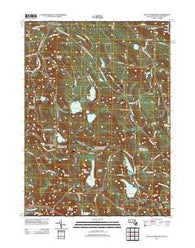 South Sandisfield Massachusetts Historical topographic map, 1:24000 scale, 7.5 X 7.5 Minute, Year 2012