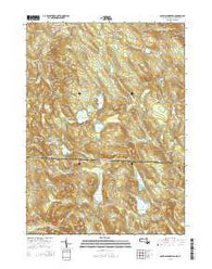 South Sandisfield Massachusetts Current topographic map, 1:24000 scale, 7.5 X 7.5 Minute, Year 2015