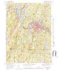 Southbridge Massachusetts Historical topographic map, 1:24000 scale, 7.5 X 7.5 Minute, Year 1967