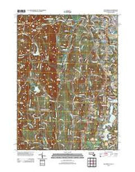 Southwick Massachusetts Historical topographic map, 1:24000 scale, 7.5 X 7.5 Minute, Year 2012