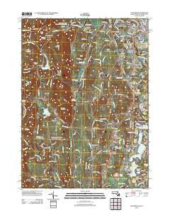 Southwick Massachusetts Historical topographic map, 1:24000 scale, 7.5 X 7.5 Minute, Year 2012