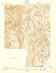 Southwick Massachusetts Historical topographic map, 1:24000 scale, 7.5 X 7.5 Minute, Year 1937