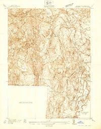 Southwick Massachusetts Historical topographic map, 1:24000 scale, 7.5 X 7.5 Minute, Year 1937