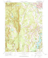 Southwick Massachusetts Historical topographic map, 1:24000 scale, 7.5 X 7.5 Minute, Year 1972