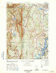 Southwick Massachusetts Historical topographic map, 1:25000 scale, 7.5 X 7.5 Minute, Year 1948